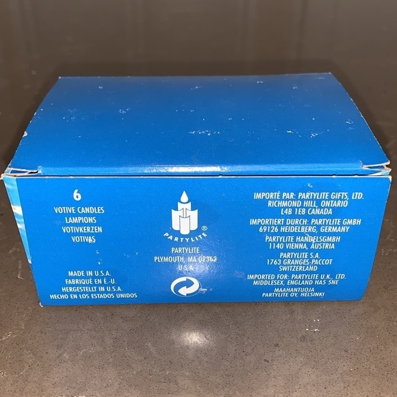 NiB 5 Indulgences by PartyLite Votive Candles Clarity V0048 - Picture 3 of 4